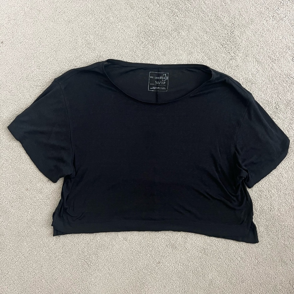We The Free Black Short Sleeve Tee
